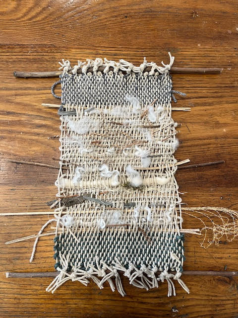 Weave a Bird Nesting Banner