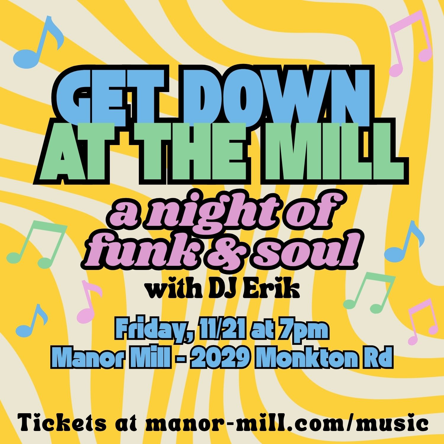 Get Down at the Mill: A Night of Funk & Soul with DJ Erik