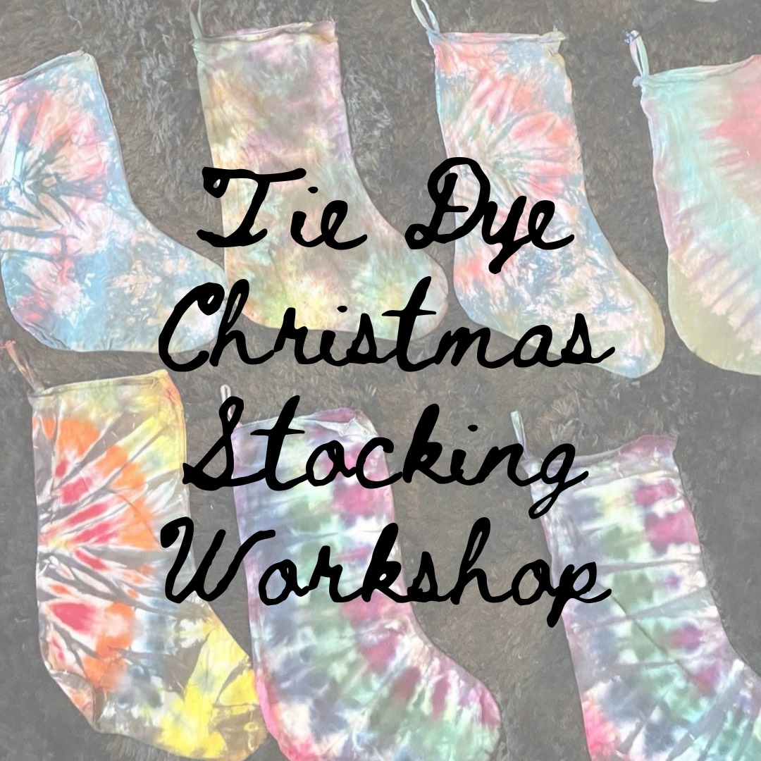 Make Your Own Tie Dye Holiday Stocking with Boring Tie Dye