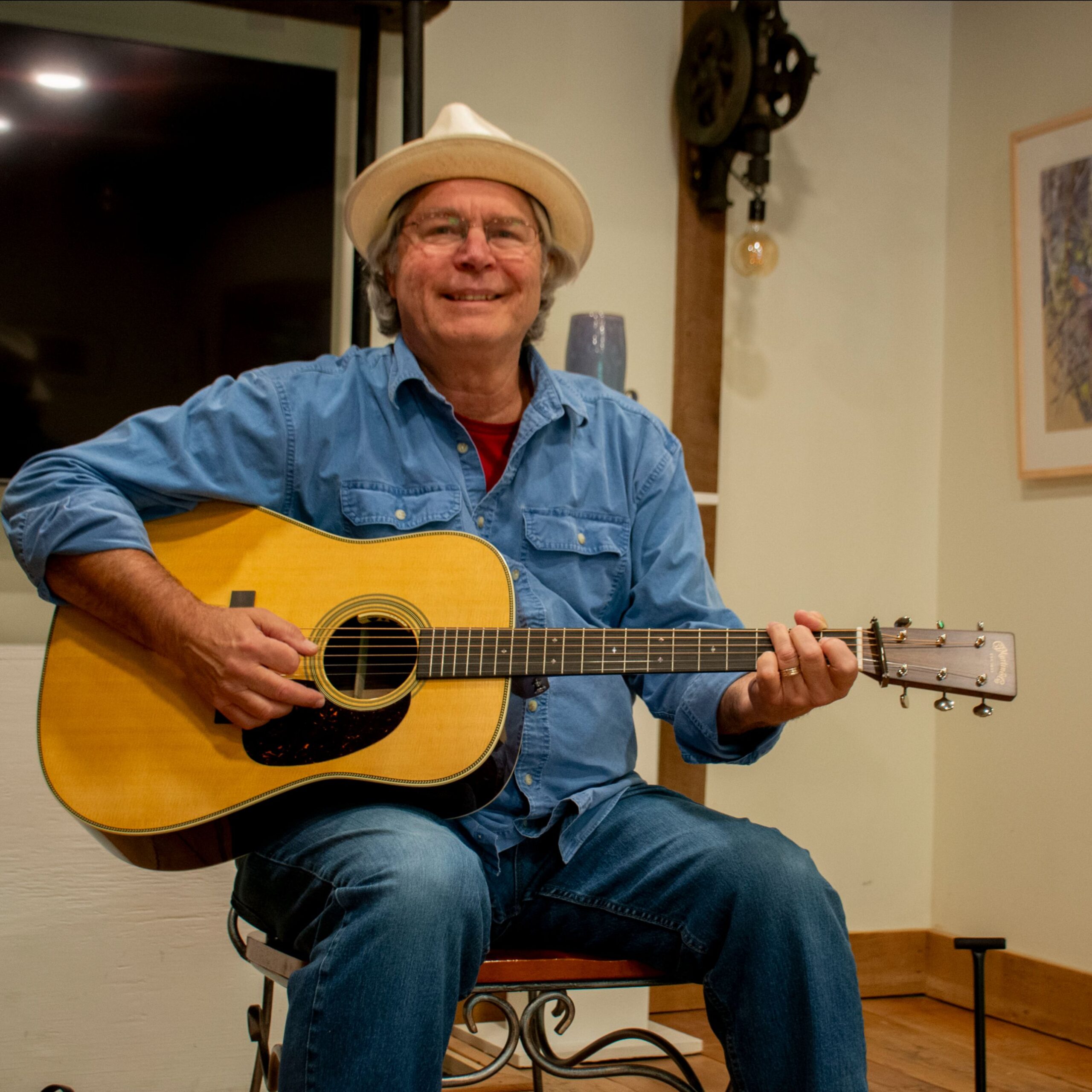 Beginner/Intermediate Guitar with Pat Hundley: 4 Classes $120