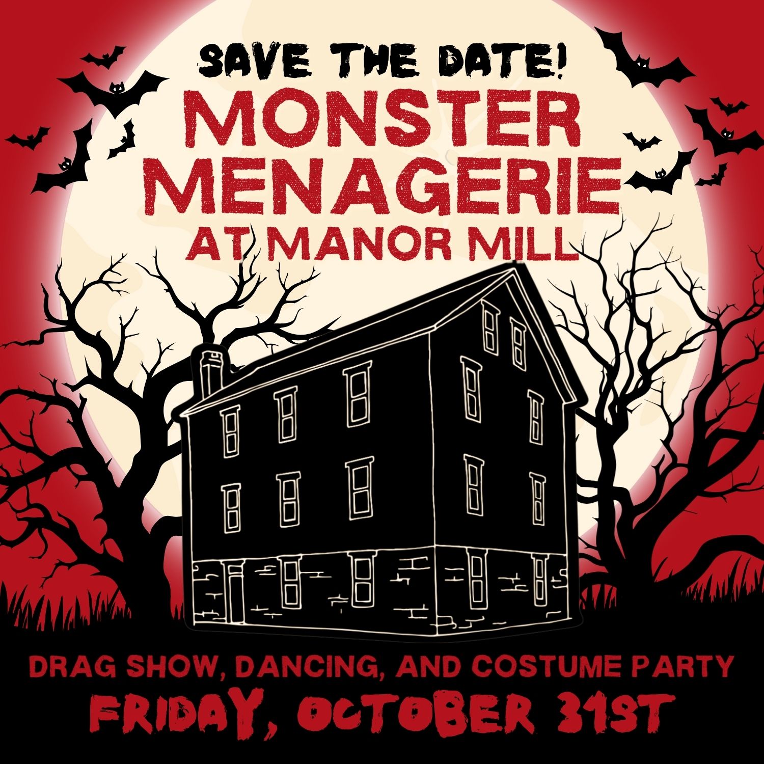 Monster Menagerie at Manor Mill!