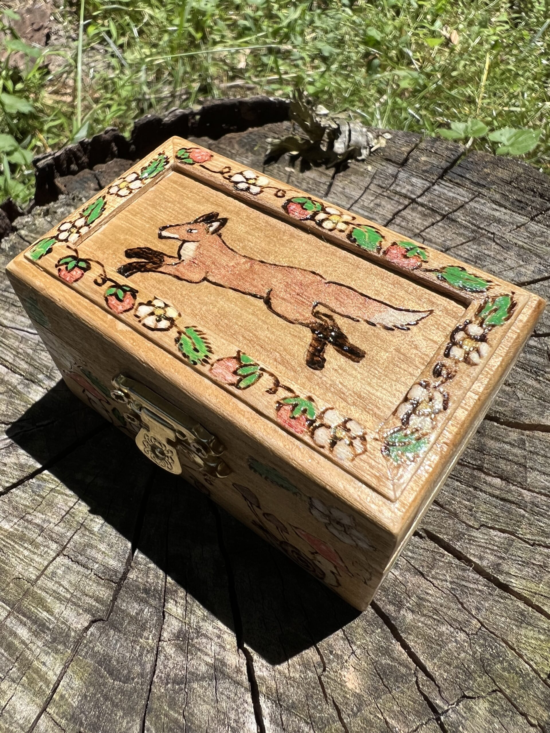 Woodburning with K.L. Kriss Studio: Jewelry Box