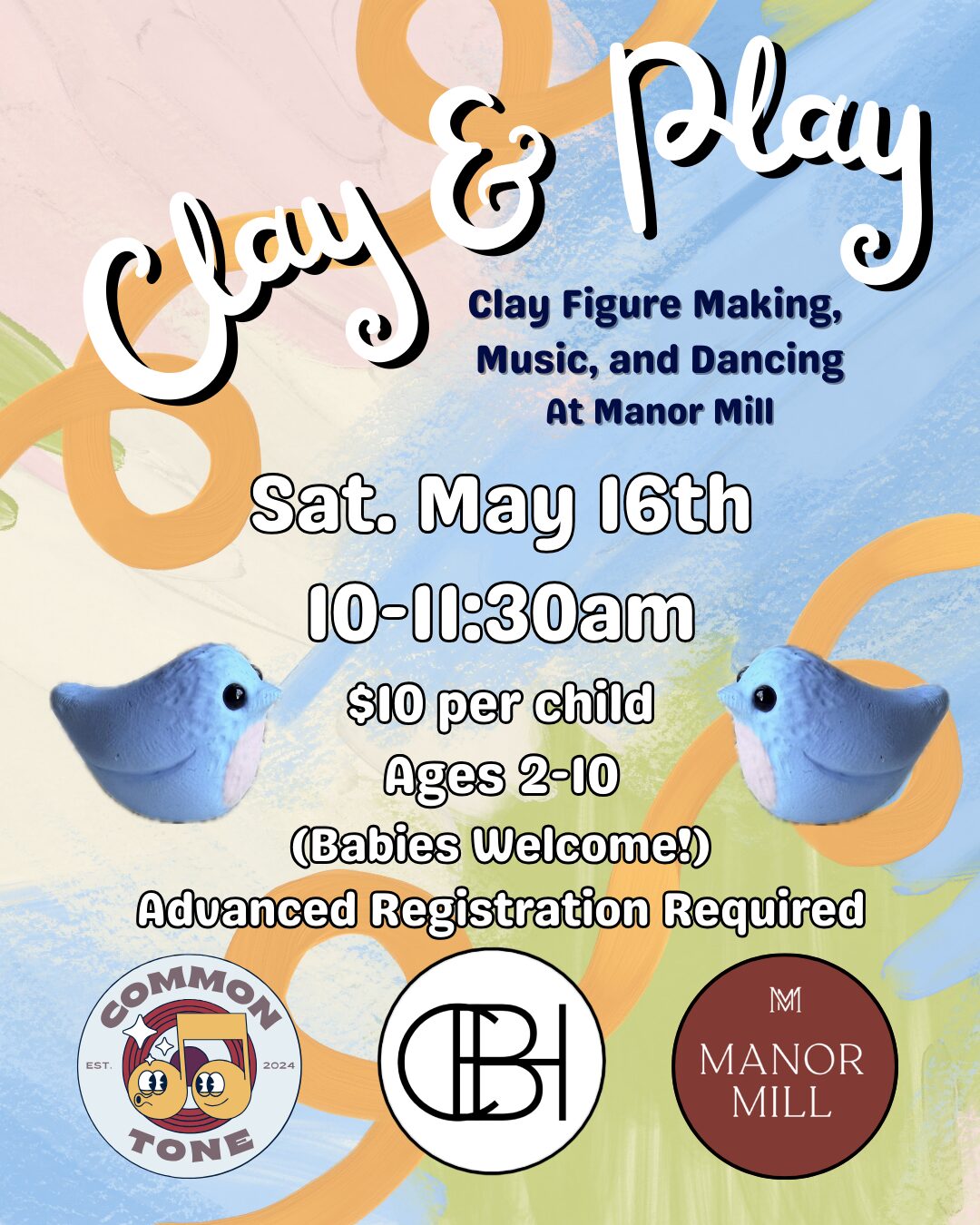 Kid's Clay & Play with Clay by Hillary and Common Tone